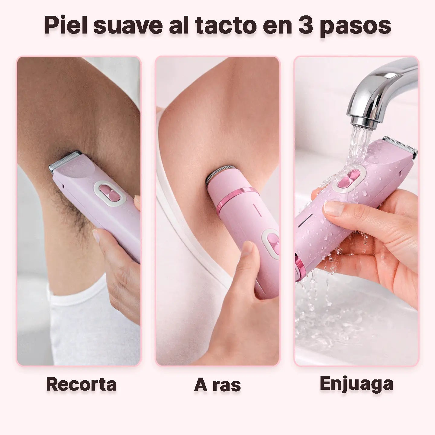 Afeitadora 2-en-1 para zonas sensibles